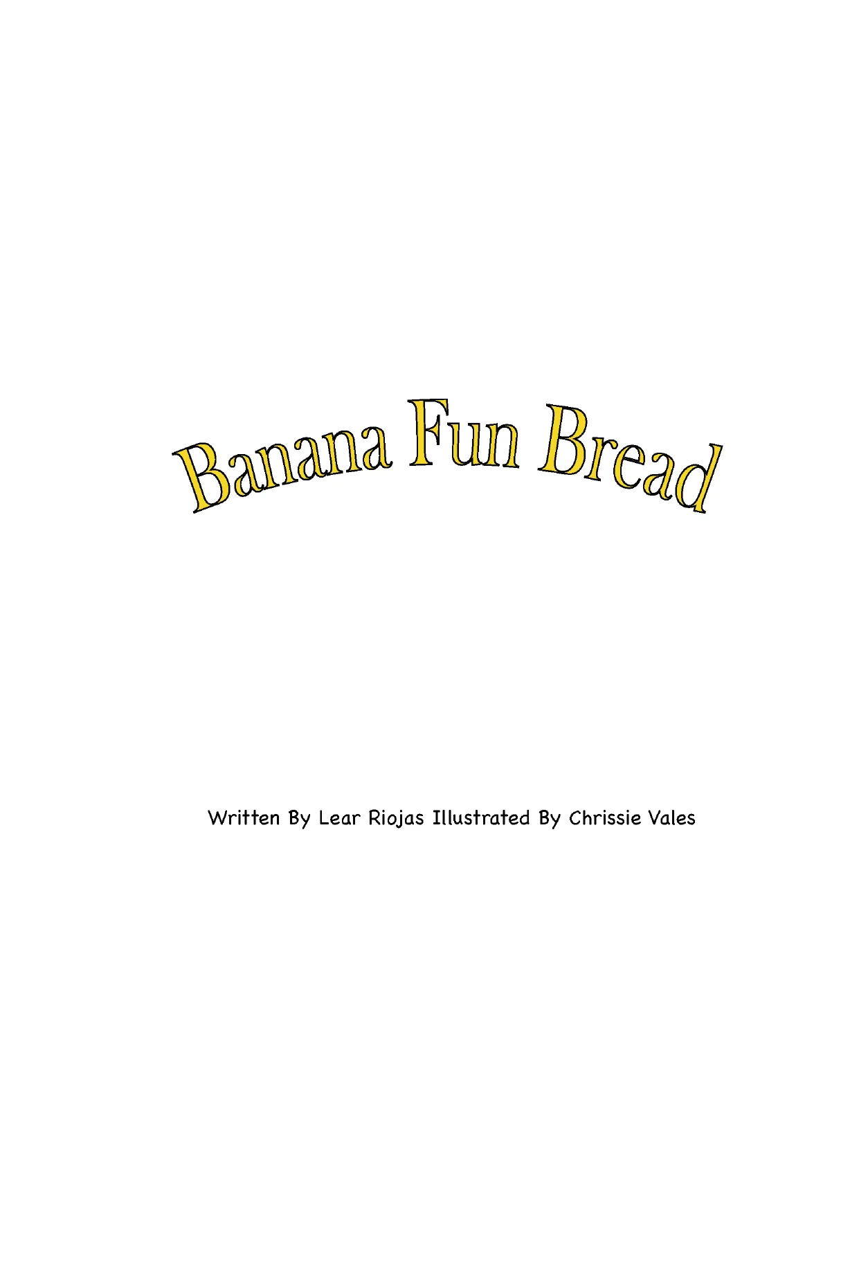 Banana Fun Bread Book Cover